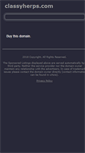 Mobile Screenshot of classyherps.com